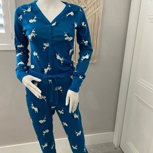 Hanna Anderson long John set